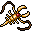 golden scorpion pendant